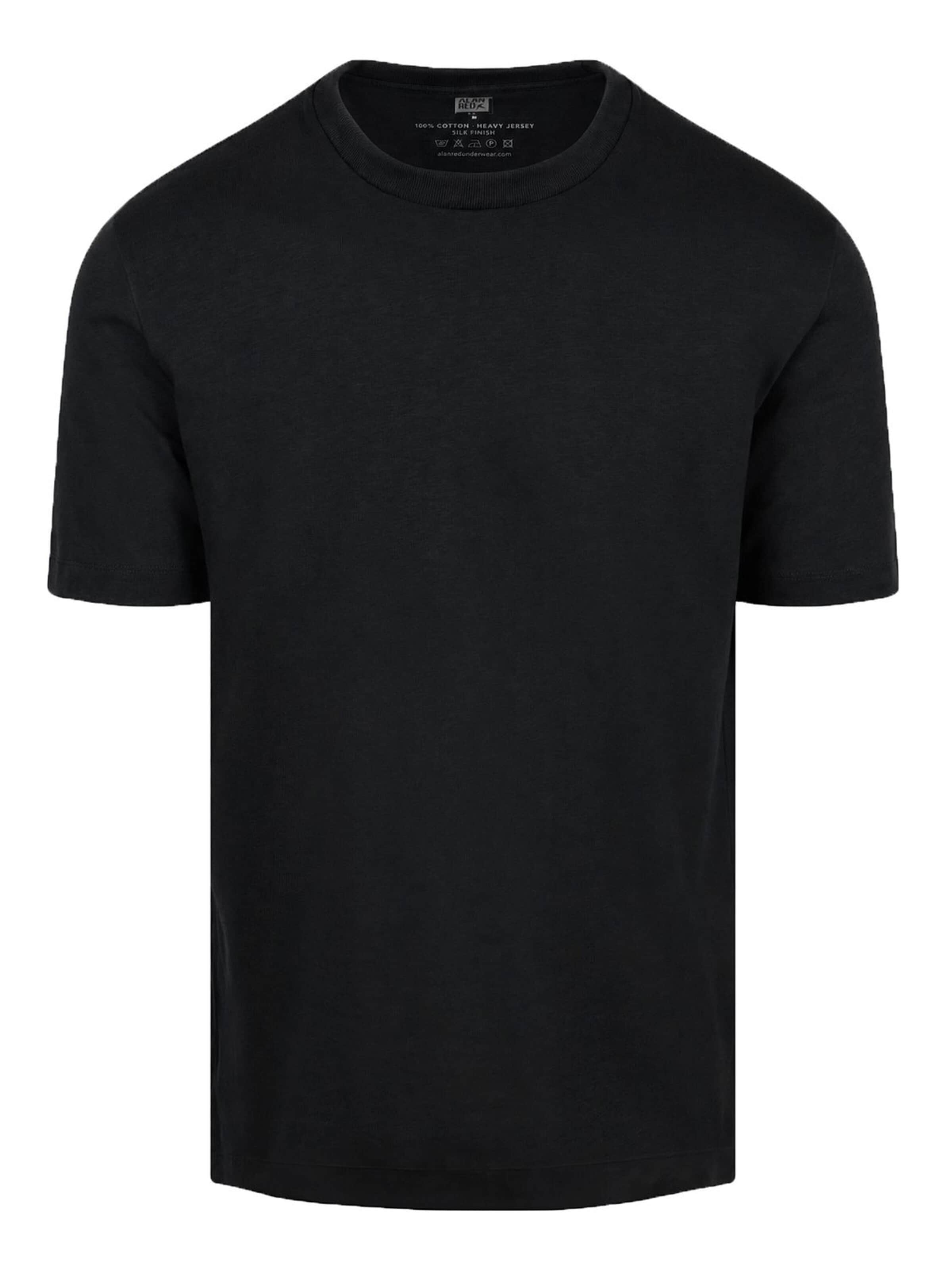 alan red Shirt 'Venice' in Zwart: voorkant