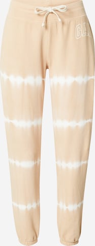 GAP Tapered Hose in Beige: predná strana