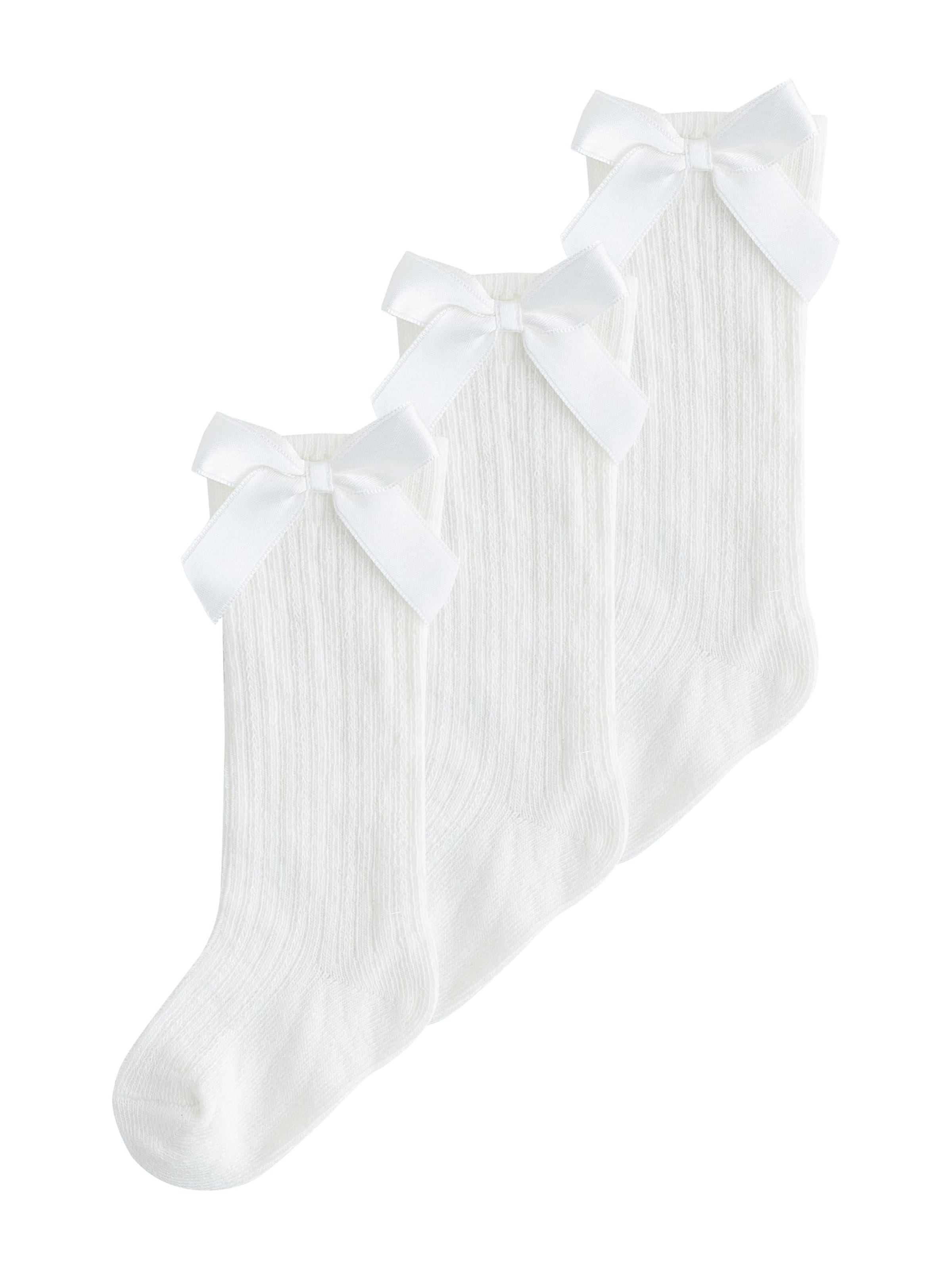 Next Socks in White: front