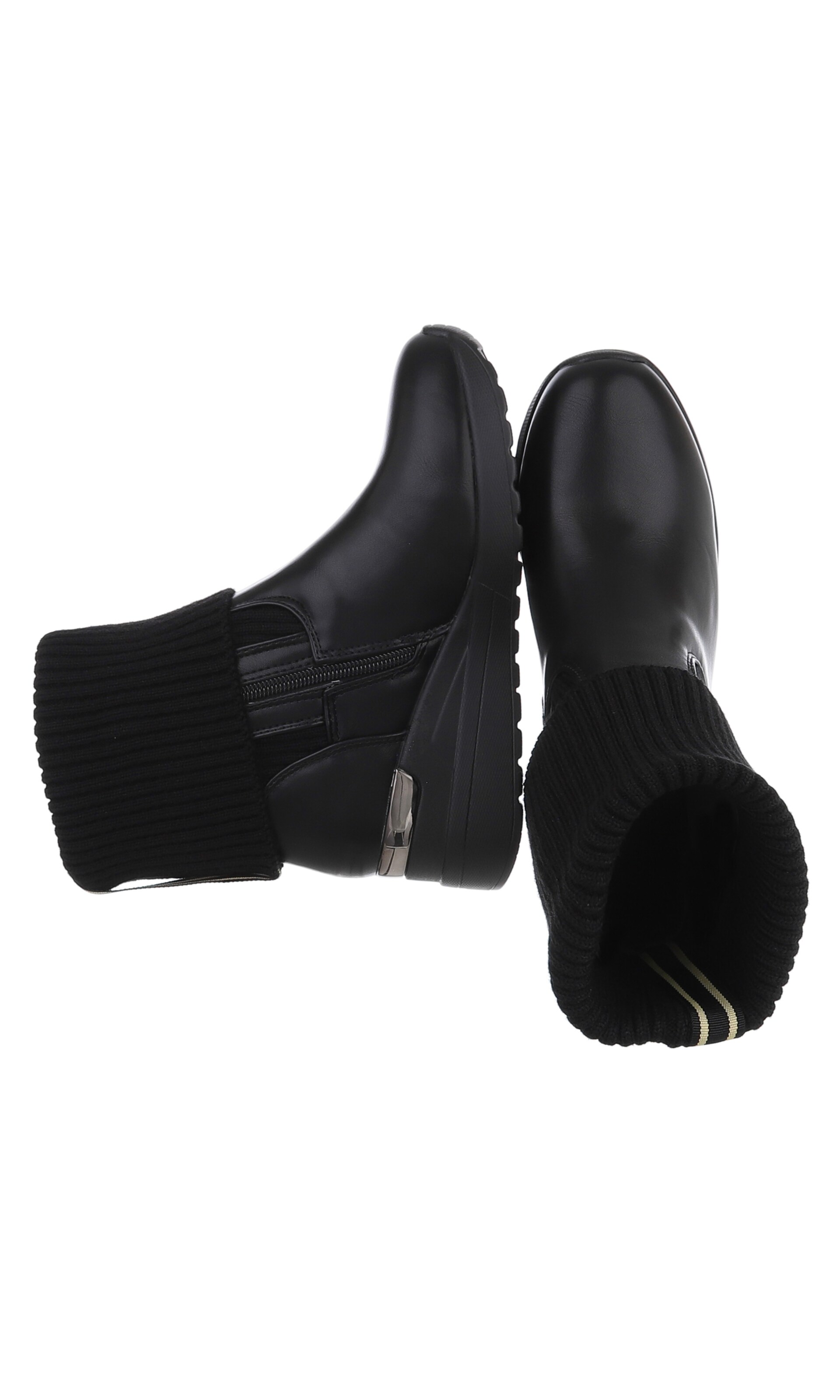 Ital-Design Boots in Black
