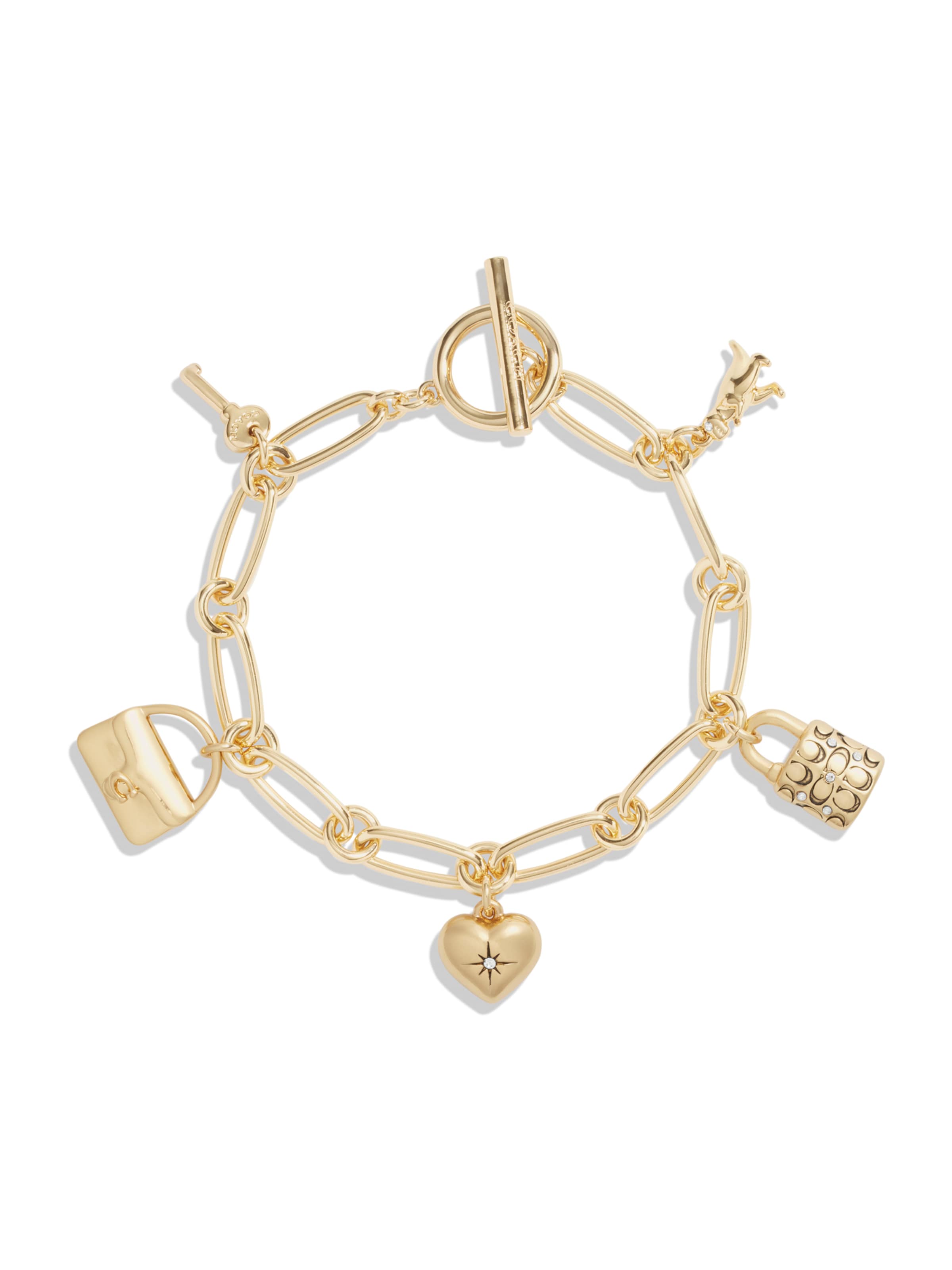 COACH Браслет 'ICONIC CHARM' в Золотой