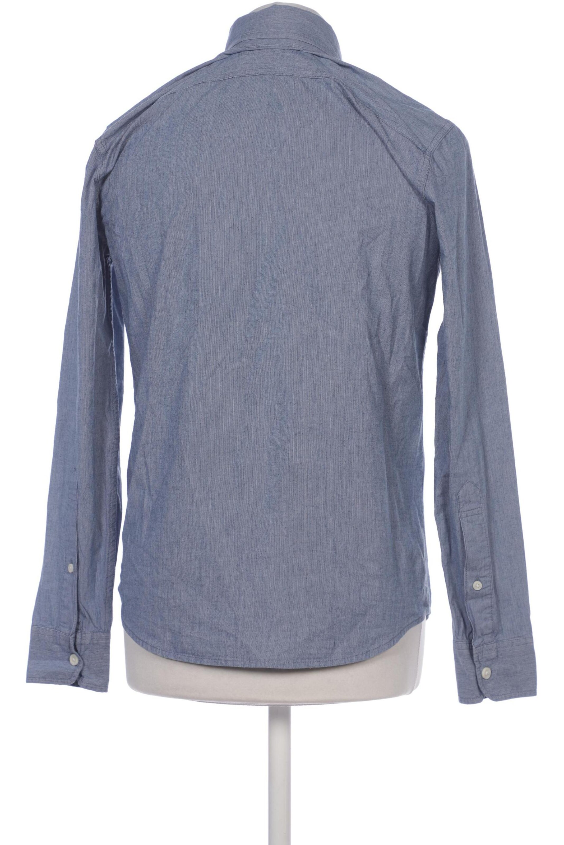 HOLLISTER Button Up Shirt in S in Blue