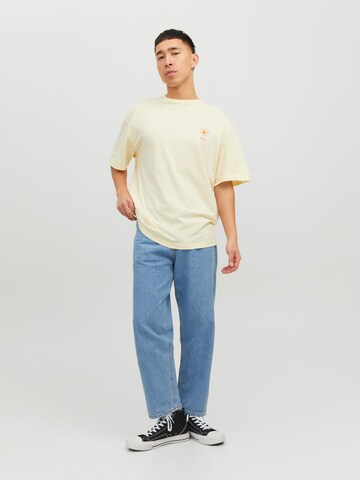 JACK & JONES T-Shirt 'REVOLVE' in Gelb