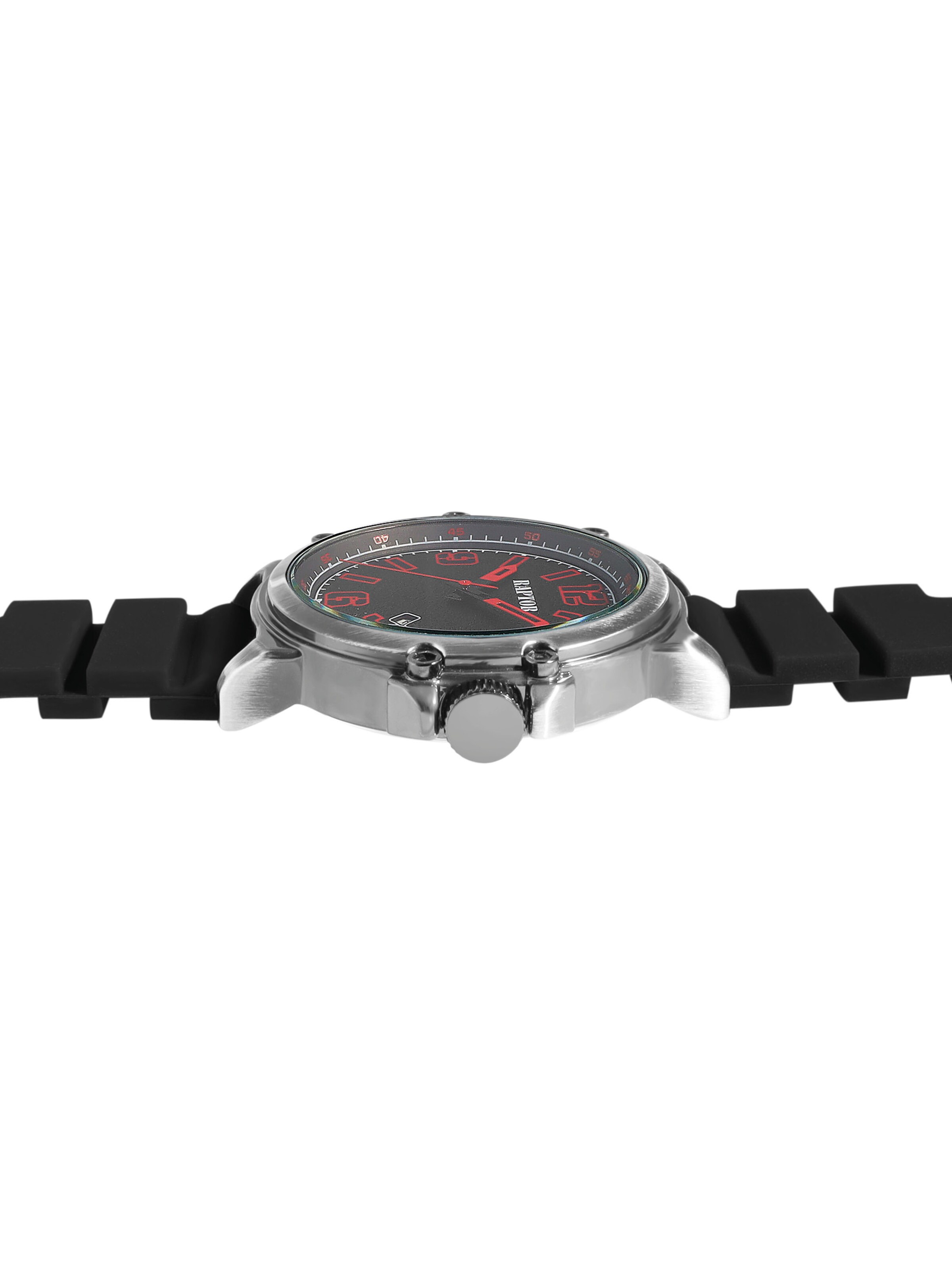 Raptor Analog Watch 'Xander, Datumsanzeige' in Black
