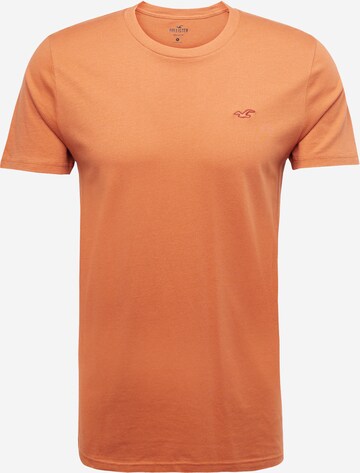 HOLLISTER - Camiseta en naranja: frente