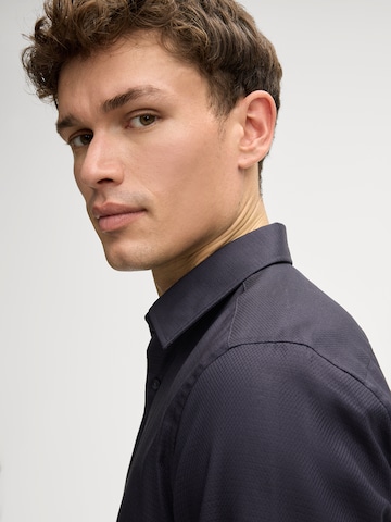 Coupe slim Chemise business 'Pierce' JOOP! en noir