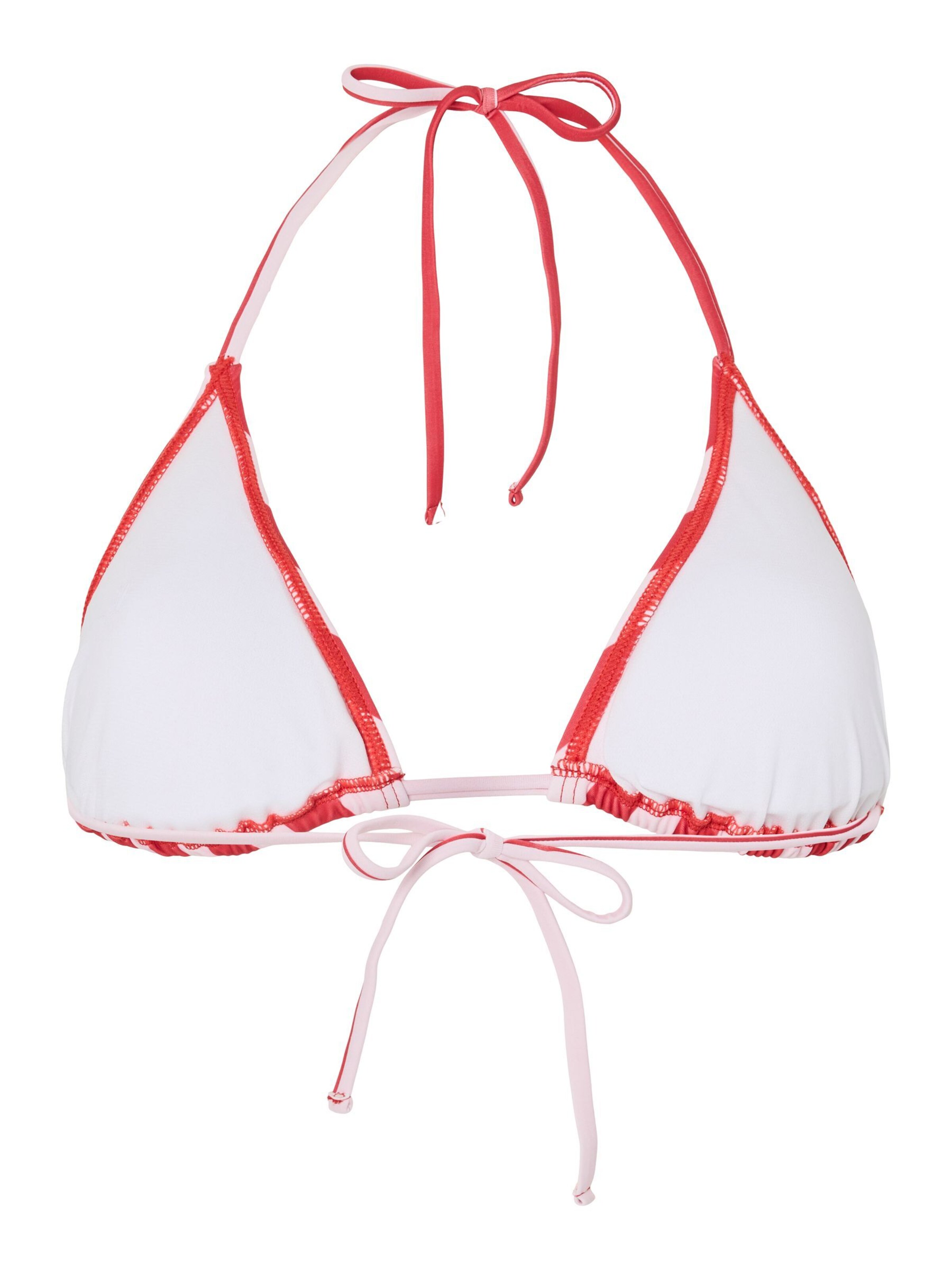 PIECES Triangel Bikini 'PCBaomi' in Rood