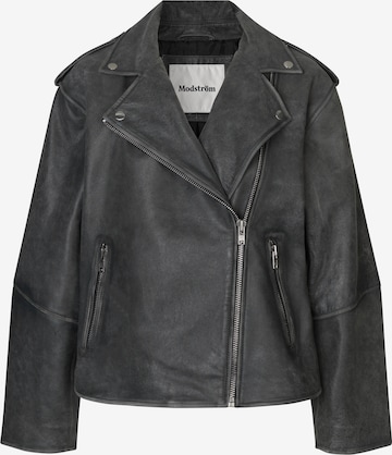 modström Välikausitakki 'Hulla' värissä musta: etupuoli