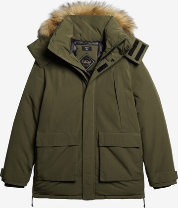 Superdry Winter Parka in Green: front