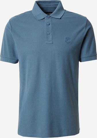 INDICODE JEANS Poloshirt 'Abbortsford' in Blau: predná strana