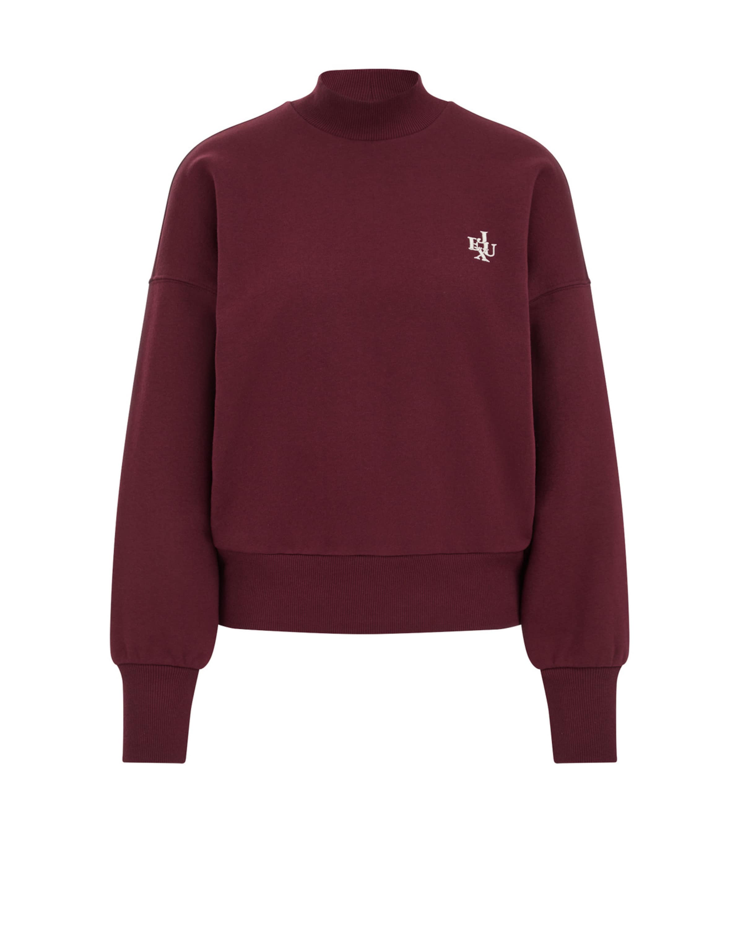 Bluză de molton de la WE Fashion pe roșu: față