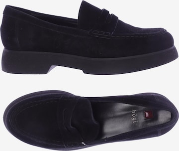 Högl Flats & Loafers in 39 in Black: front