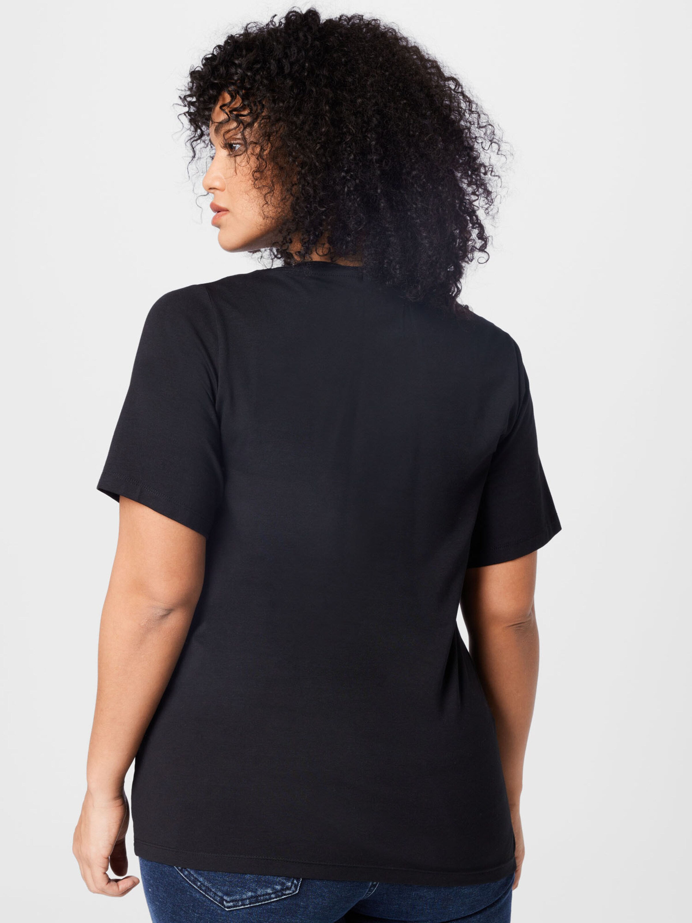 Frauen Shirts & Tops Calvin Klein Jeans Curve T-Shirt in Schwarz - GM86511