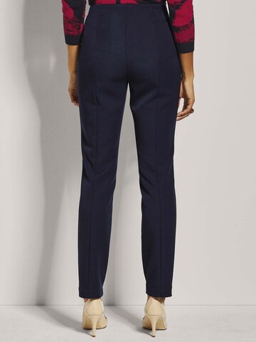 Coupe slim Pantalon MADELEINE en bleu