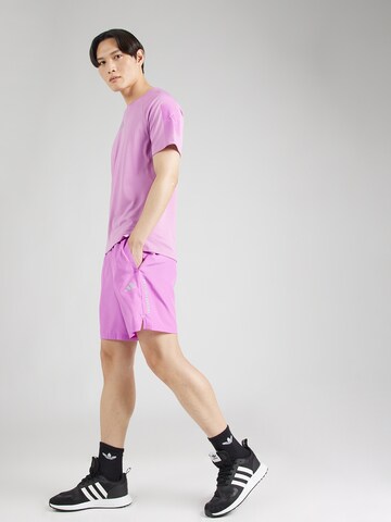 ADIDAS PERFORMANCE Normalny krój Spodnie sportowe 'Gym+' w kolorze fioletowy