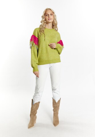 Pull-over IZIA en vert