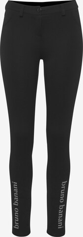 BRUNO BANANI Slim fit Pants in Black: front