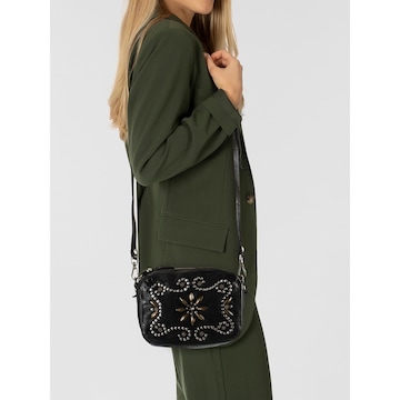 Campomaggi Schoudertas 'Kate' in Zwart: voorkant