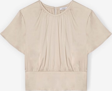 Chemisier MOTIVI en blanc : devant