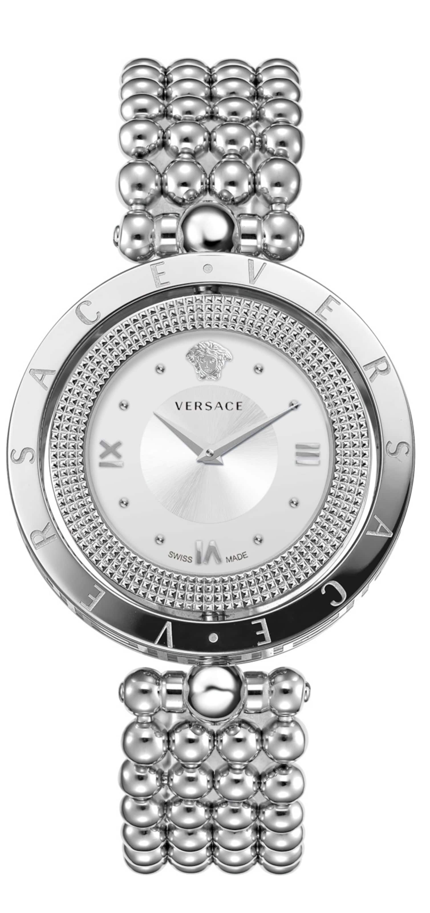 VERSACE Analoog horloge 'Eon' in de kleur Zilver, Productweergave