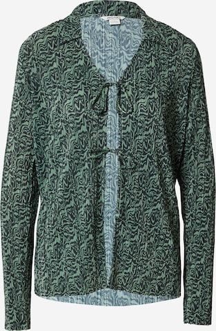 Monki - Blusa en verde: frente