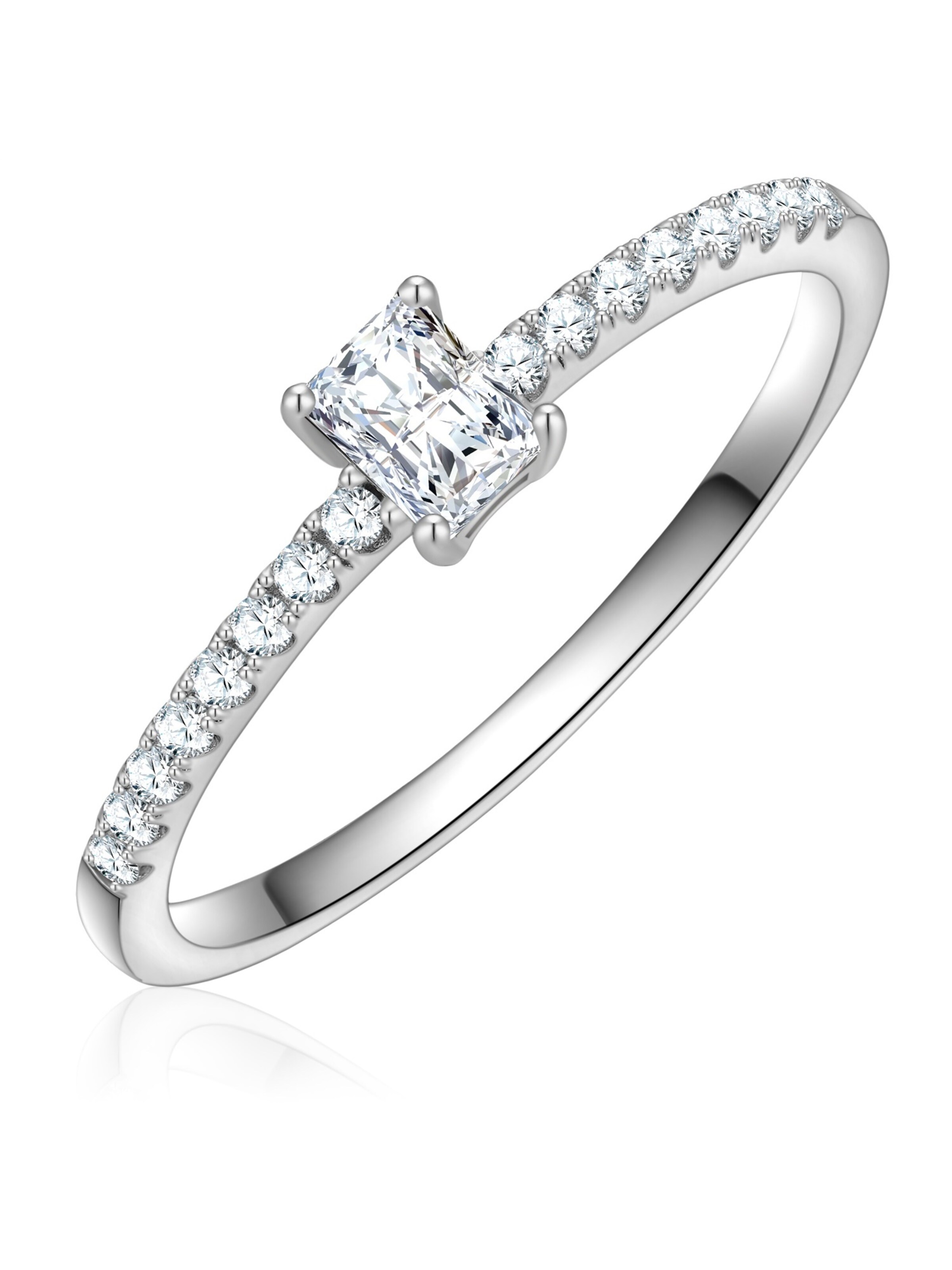 Bague Trilani en argent : devant