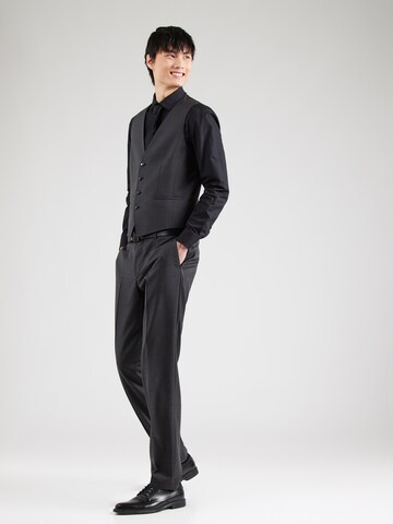 BOSS - regular Pantalón de pinzas 'H-Lenon' en gris