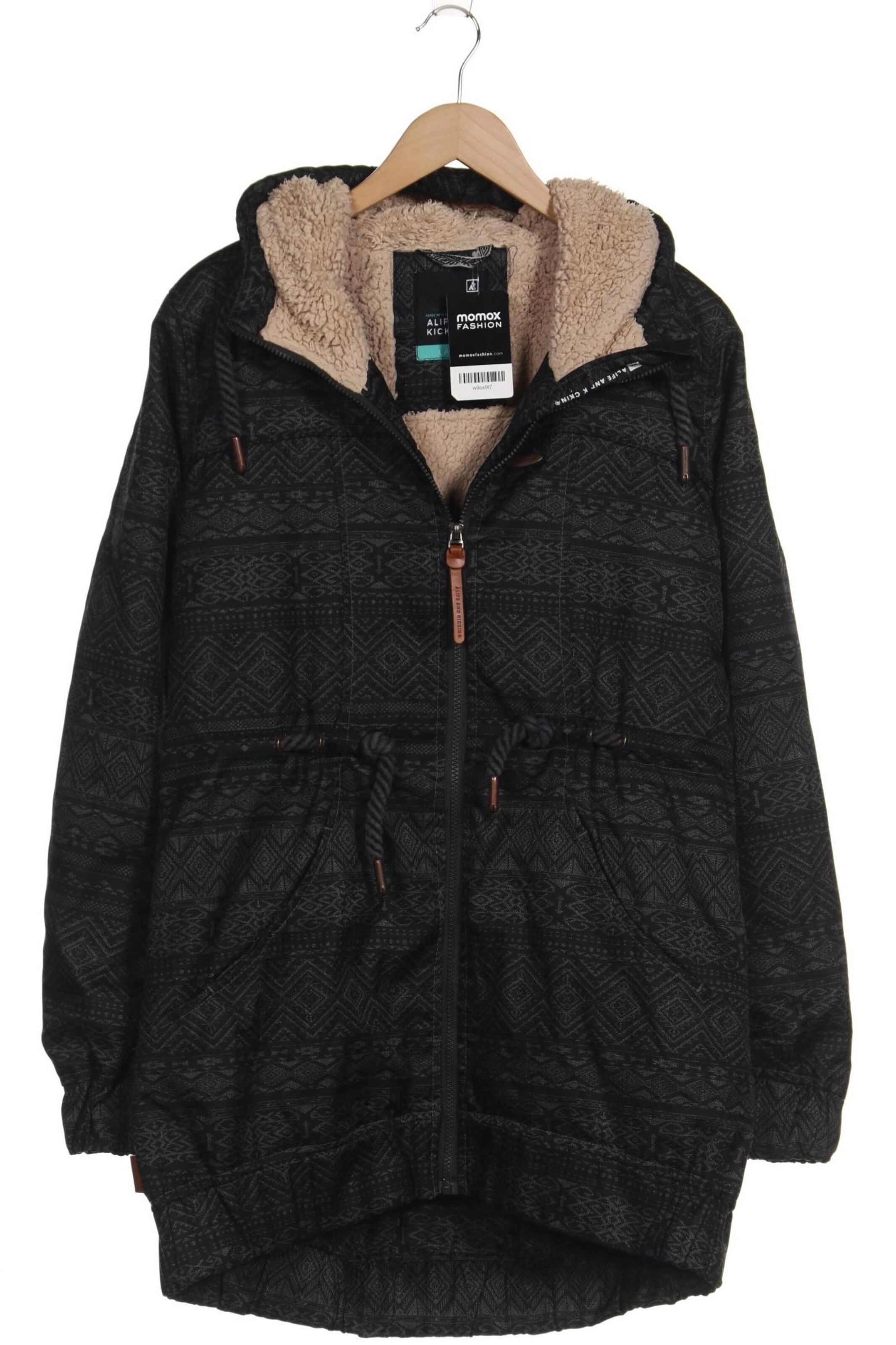 alife & kickin Jacket & Coat in L in Grey: front