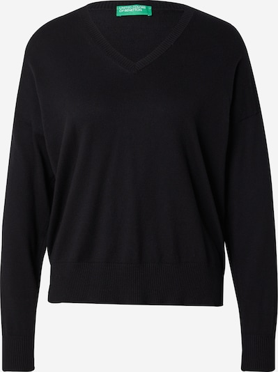 UNITED COLORS OF BENETTON Pullover in schwarz, Produktansicht