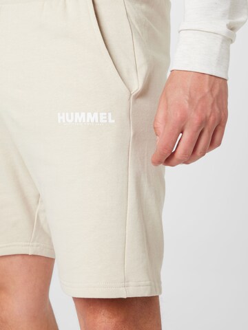 Hummel Regularen Športne hlače | bež barva