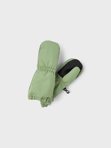 NAME IT Athletic Gloves 'SNOW10' in Green