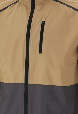 ENDURANCE Athletic Jacket 'Hugoee' in Brown