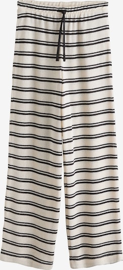 Next Housut värissä ecru / musta, Tuotenäkymä