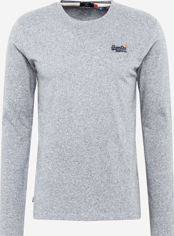 T-Shirt Superdry en gris : devant