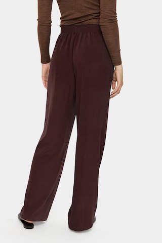 Loosefit Pantalon à pince 'Celest' SAINT TROPEZ en marron