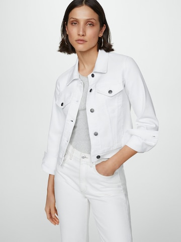 Veste mi-saison 'VICKY' MANGO en blanc : devant