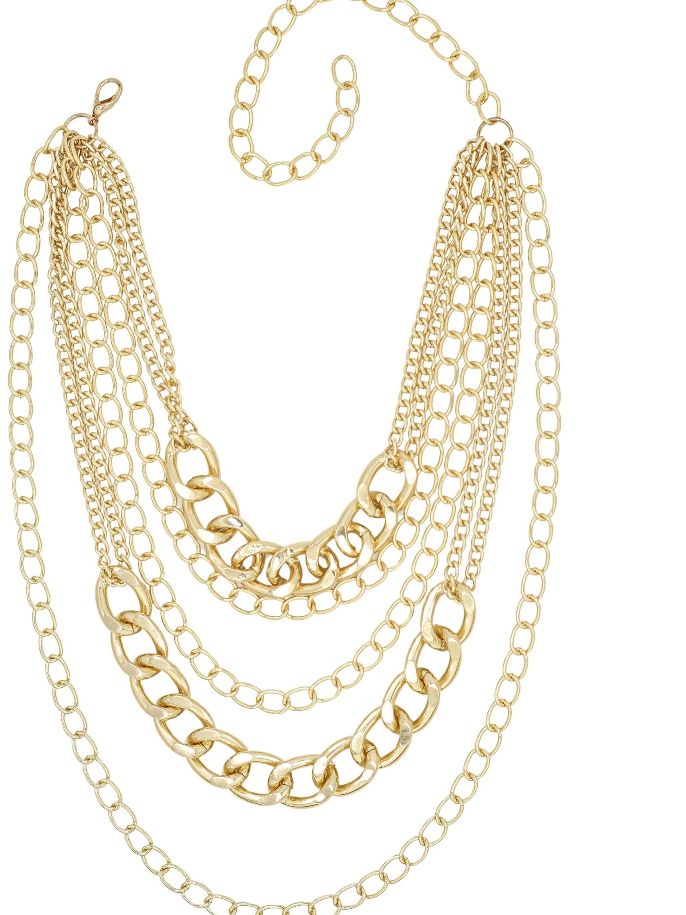 COLLEZIONE ALESSANDRO Necklace 'Luxe' in Gold