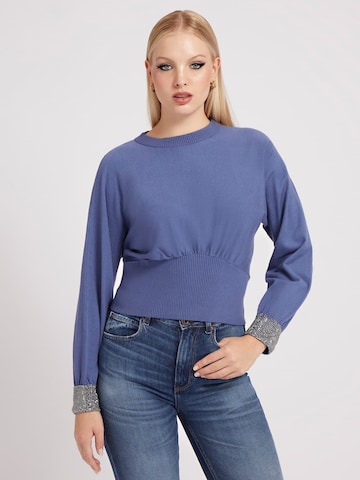 GUESS Pullover in Blau: predná strana