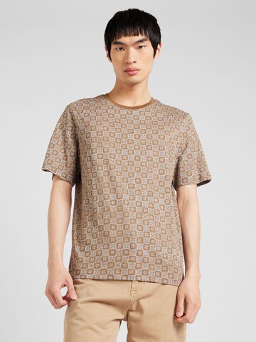 JACK & JONES Bluser & t-shirts 'LINCOLN' i brun: forside