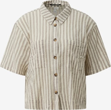 Chemisier 'Q/S designed by - Dames blouse' QS en marron : devant