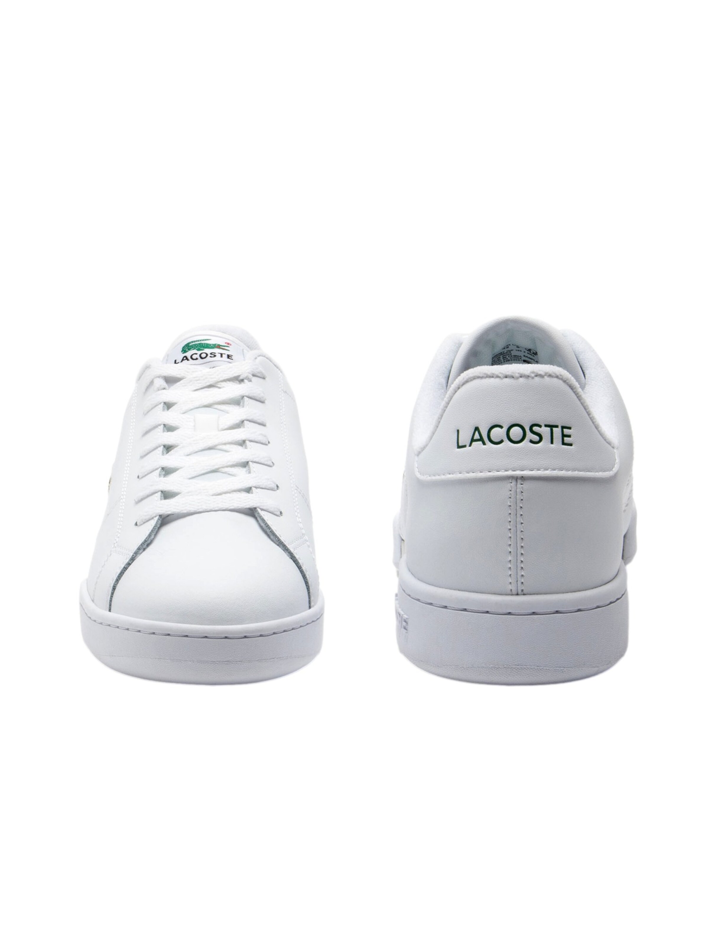 LACOSTE Sneakers laag 'Carnaby Cup' in Wit
