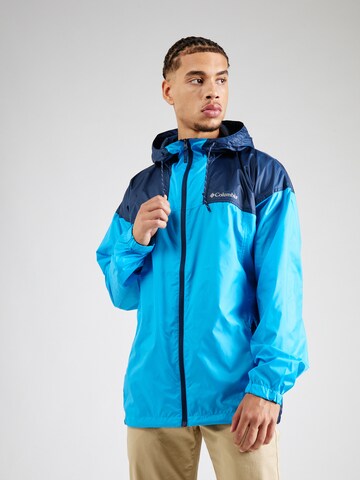 COLUMBIA Куртка в спортивном стиле 'Flash Challenger' в Синий: спереди
