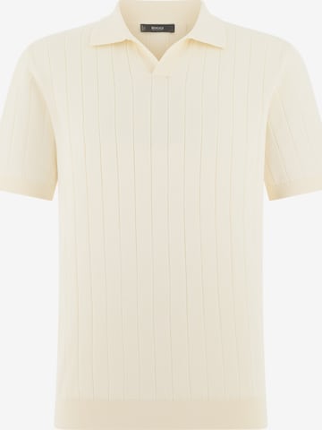 Pull-over Boggi Milano en beige : devant