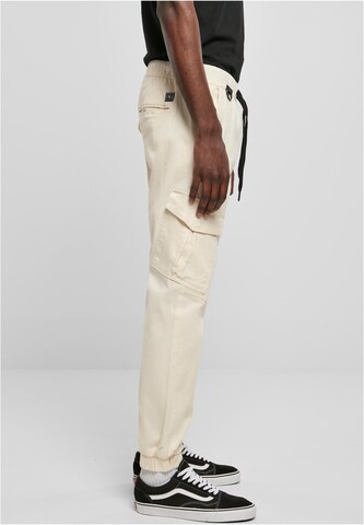 SOUTHPOLE Tapered Cargobroek in Beige