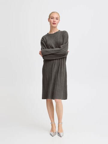 b.young Knit dress 'MEDI' in Grey