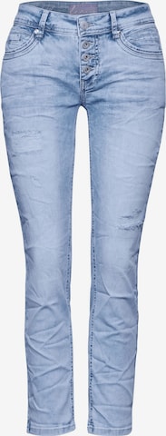 STREET ONE regular Jeans 'Crissi' i blå: forside