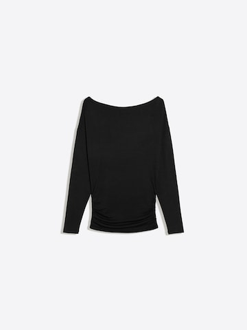 Bershka Shirt in Zwart