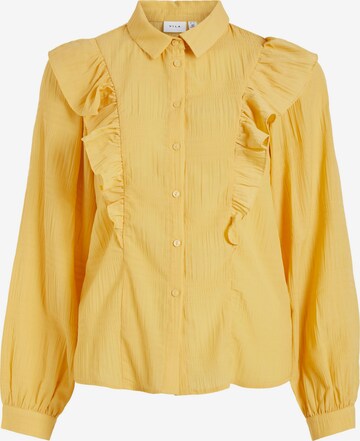 VILA - Blusa 'SALANA' em amarelo: frente