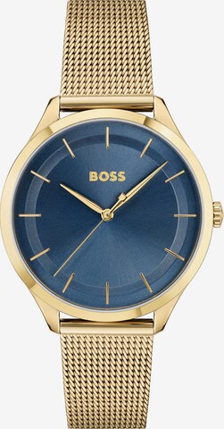 BOSS Analoguhr in Gold