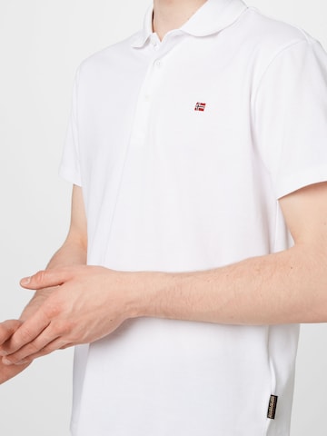 NAPAPIJRI Poloshirt 'ELALIS' in Weiß